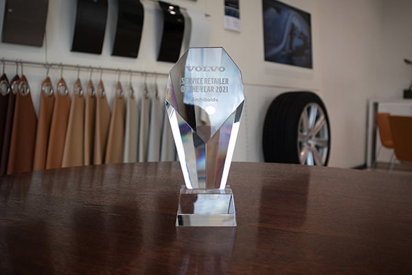 Volvo Service Department of the Year Award