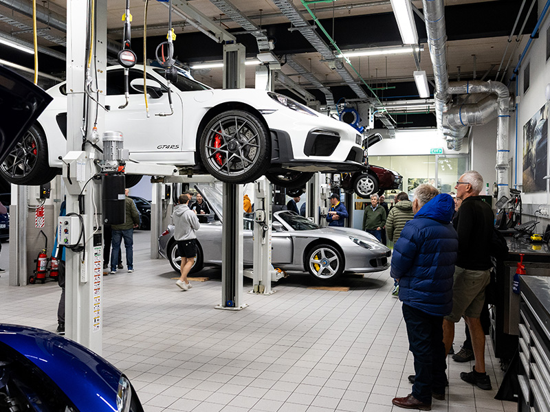 Archibalds Porsche Tech Morning
