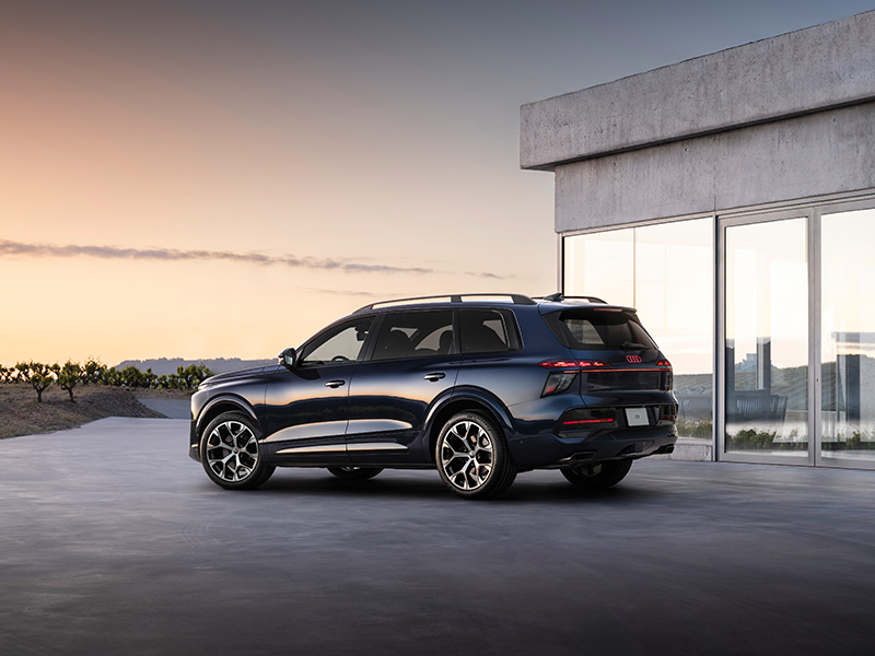 All-new Audi Q9 at sunset