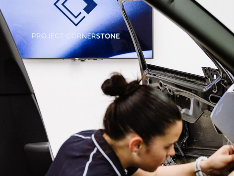 The Jaguar Land Rover Cornerstone project